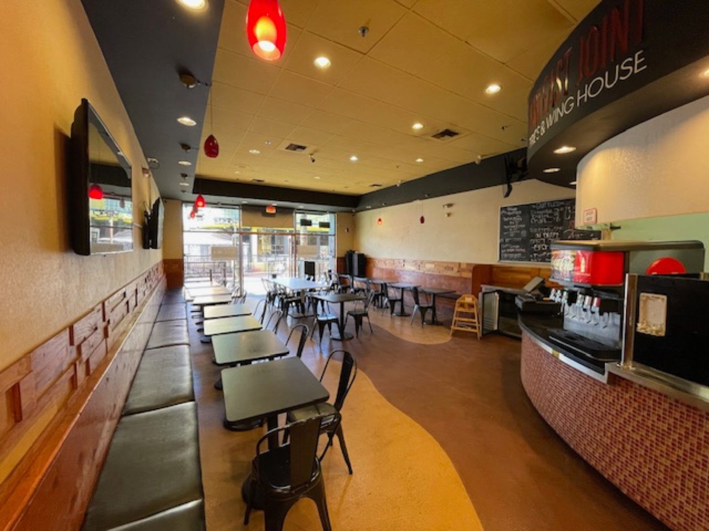 Unit 104 Dining Room and Service Counter