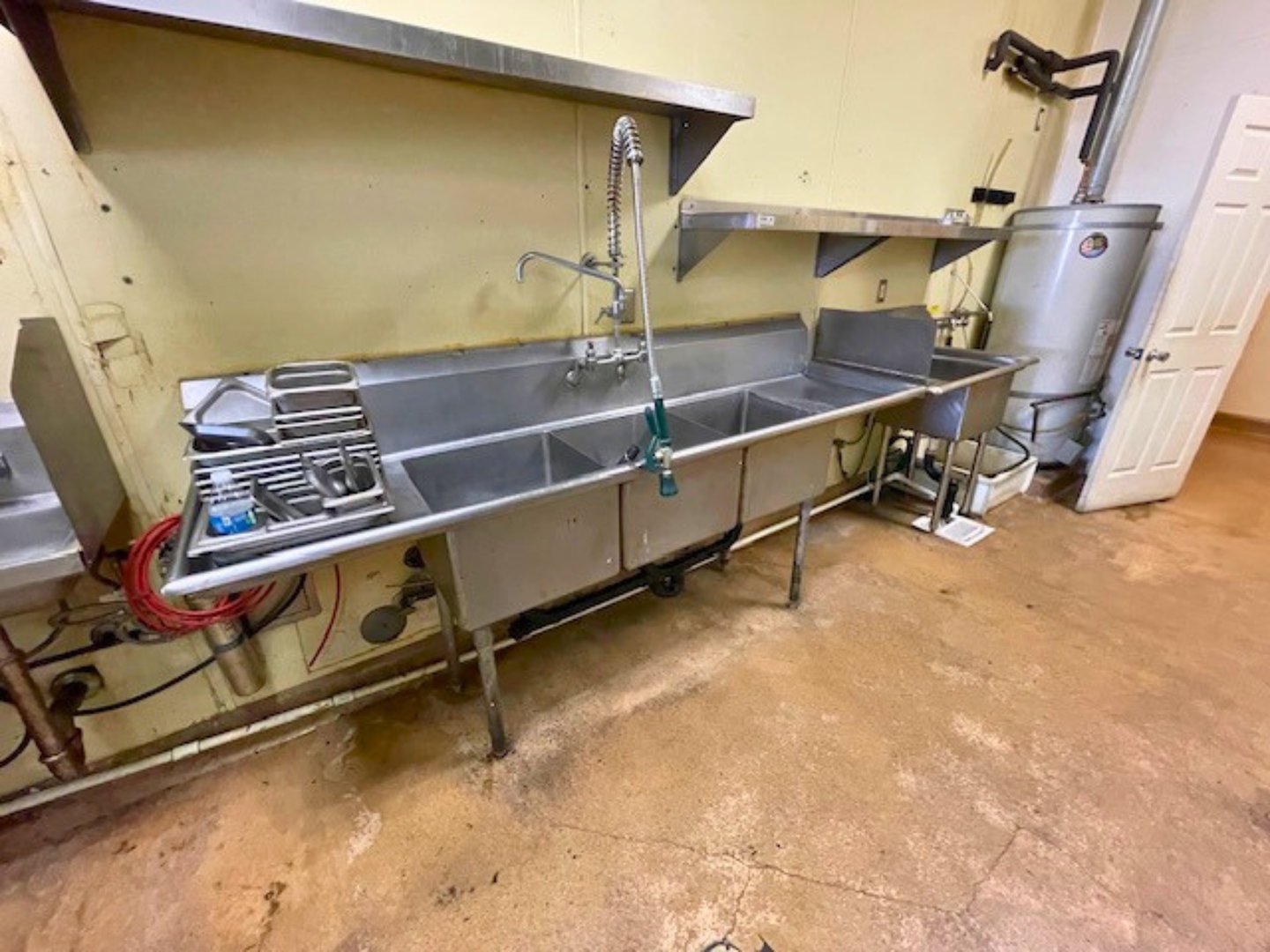 Commercial Kitchen Wash Station